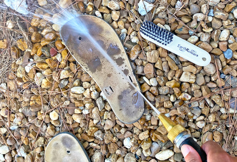 Sandal Cleaning Nozzle + Scrub Brush